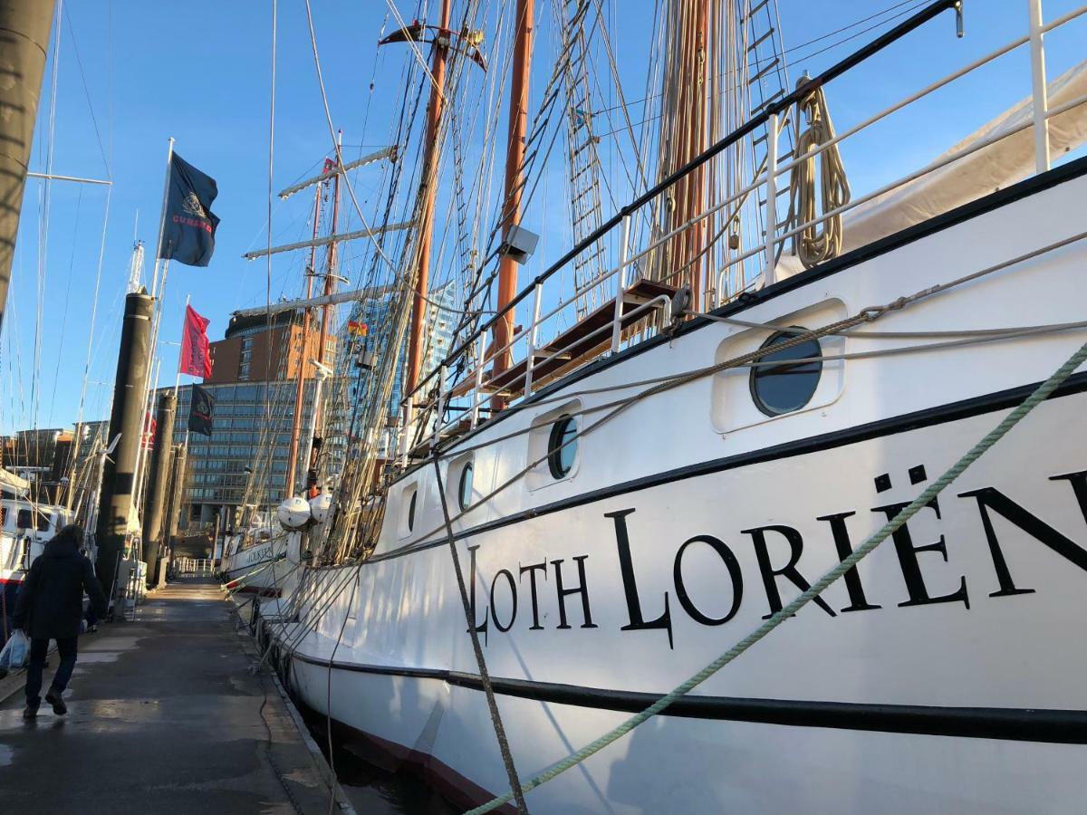 Segelschiff Loth Lorien Hotel Hamburgo Exterior foto